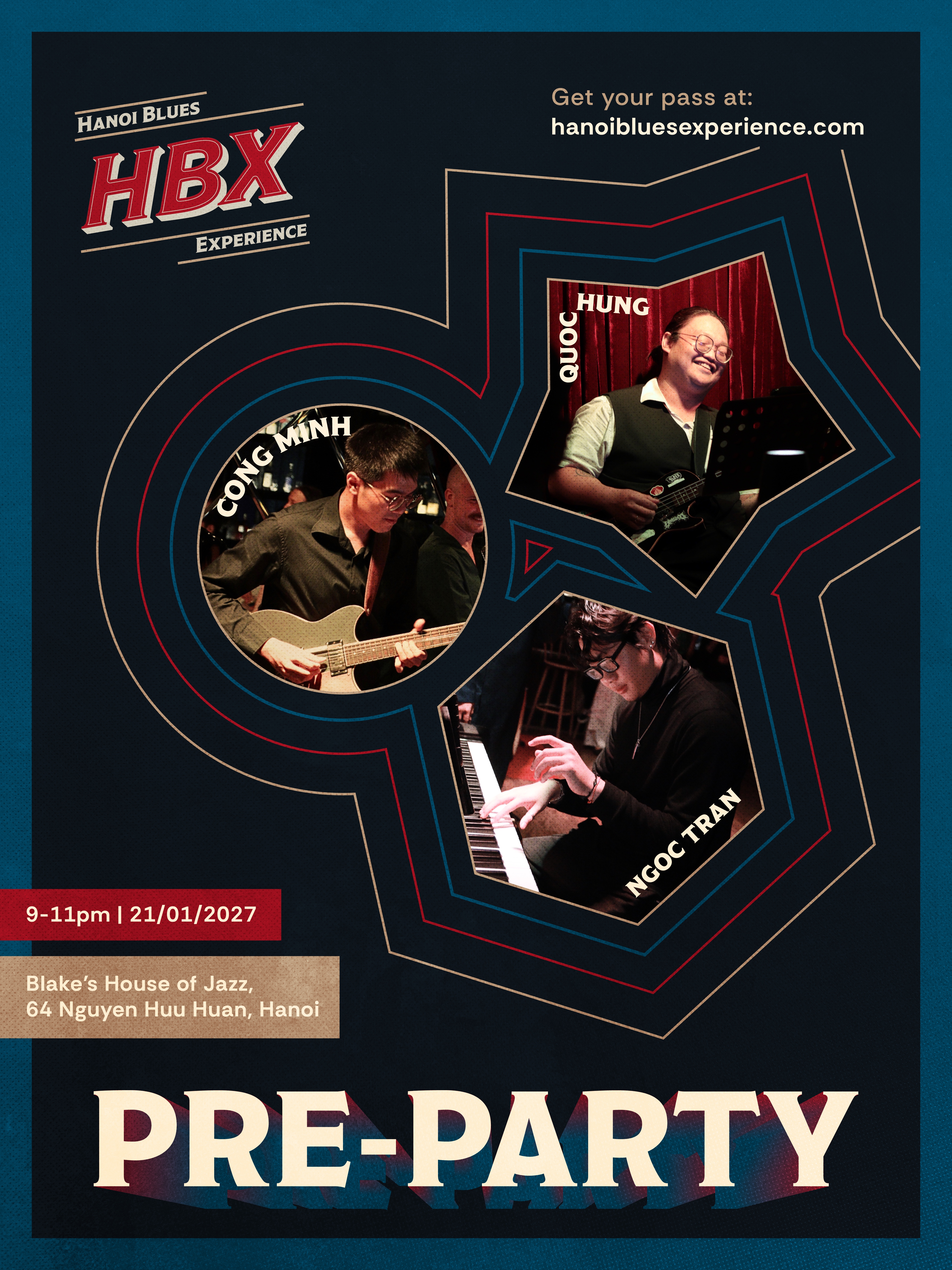 HBX Pre-Party — Cong Minh, Quoc Hung, Ngoc Tran